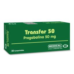 Transfar Pregabalina 50 mg - 30 comprimidos