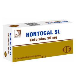 Hontocal SL Ketorolac 30 mg - Cont. 10 Comprimidos Sublinguales