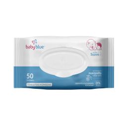 Toallitas Humedas Baby Blue - Cont. 50 Unidades