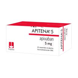 Apitena Apixaban 5 mg - Cont. 60 Comprimidos Recubiertos