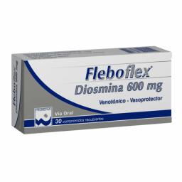 Fleboflex Diosmina 600 mg - Cont. 30 Comprimidos Recubiertos