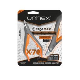 Alicate para Uñas X70 Color Naranja Unhex - Cont. 1 Unidad