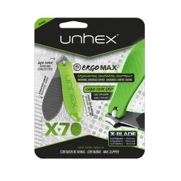 Corta Uñas X70 Color Verde Limon Unhex - Cont. 1 Unidad