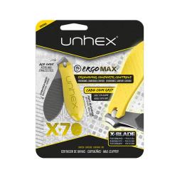 Corta Uñas X70 Color Amarillo Unhex - Cont. 1 Unidad