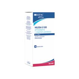 Niloda 5/100 mg Amlodipino - Caja por 30 comprimidos recubiertos