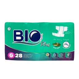 Pañales Desechables para Adulto Bio Disolvent Plus G - Cont. 28 unidades