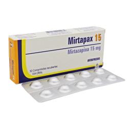 Mirtapax Mirtazapina 15 mg - Cont. 30 Comprimidos