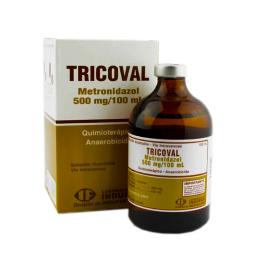 Tricoval Metronidazol 500 mg/100 mL
 - Inyectable