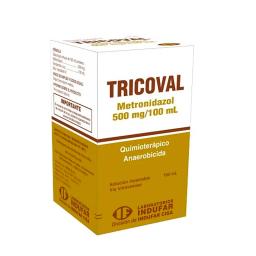 Tricoval Metronidazol 500 mg/100 mL
 - Inyectable