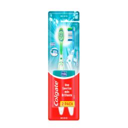 Cepillo De Dientes Max White Medio Colgate - Cont. 2 Unidades