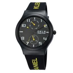 Reloj Masculino Daniel Klein Goma Negra