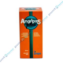 Angripas Plus Pseudoefedrina Paracetamol Clorfeniramina - Frasco 100 mL