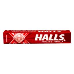 Caramelo Halls Frutilla Lyptus- Cont. 8  unidades