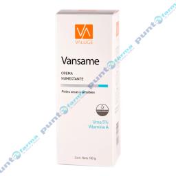 Crema Humectante Vansame Pomo Valuge - 100gr