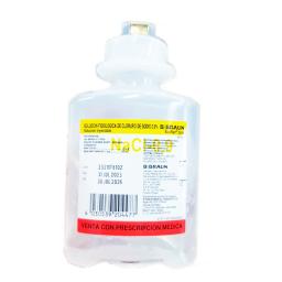 Suero Fisiologico Ecoflac 0,9%  Solución Inyectable - Frasco x 100 mL