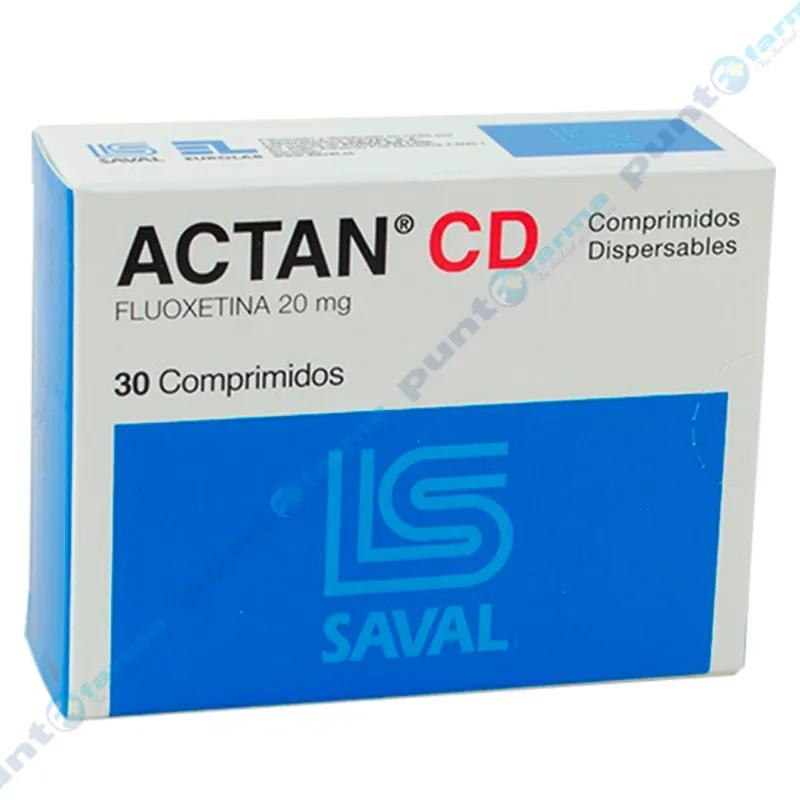 Actan CD - Caja de 30 comprimidos