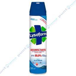 Aerosol Desinfectante Aire de Montañas Lysoform - 390 mL