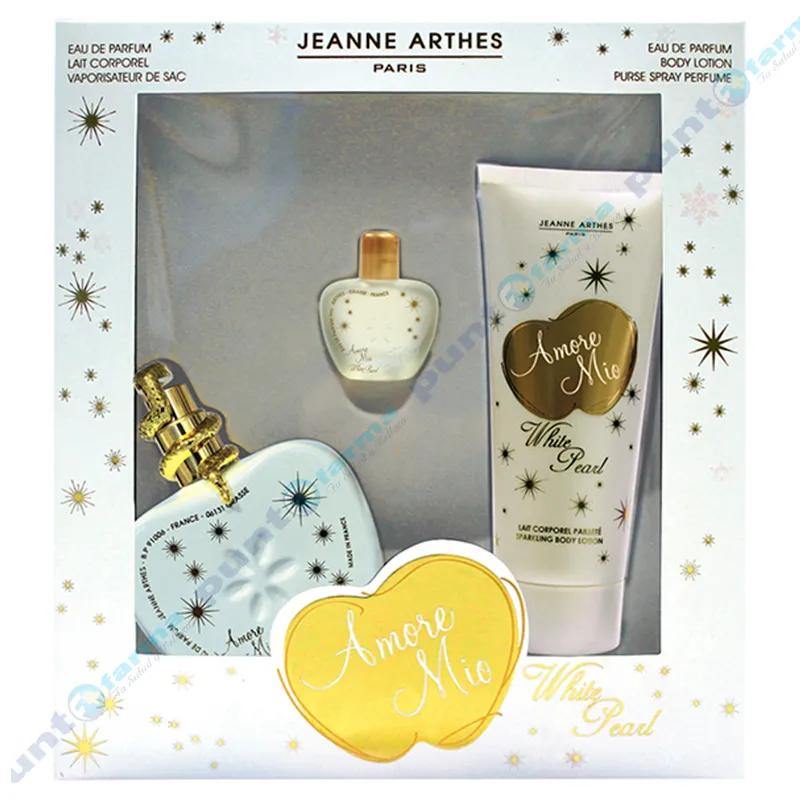 Amore White Pearl Set Jeanne Arthes