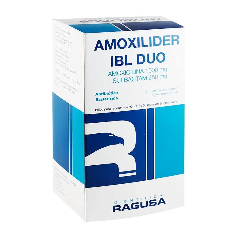 Amoxilider IBL Duo Amoxicilina 1000 mg - 90 mL