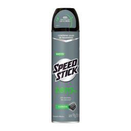 Antitranspirante Aerosol Zero Carbón Speed Stick - 151 mL
