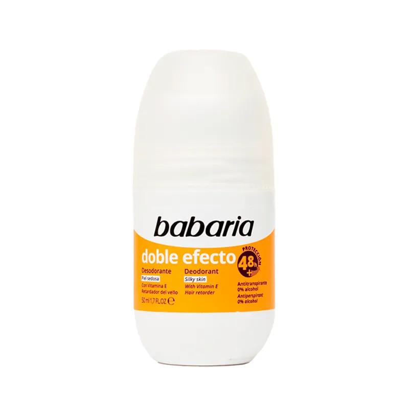 Antitranspirante Doble Efecto Piel Sedosa + Vitamina E Babaria - 50mL