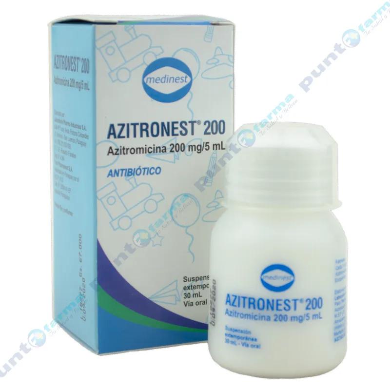 Azitronest 200 Azitromicina 200mg/5ml - 30ml
