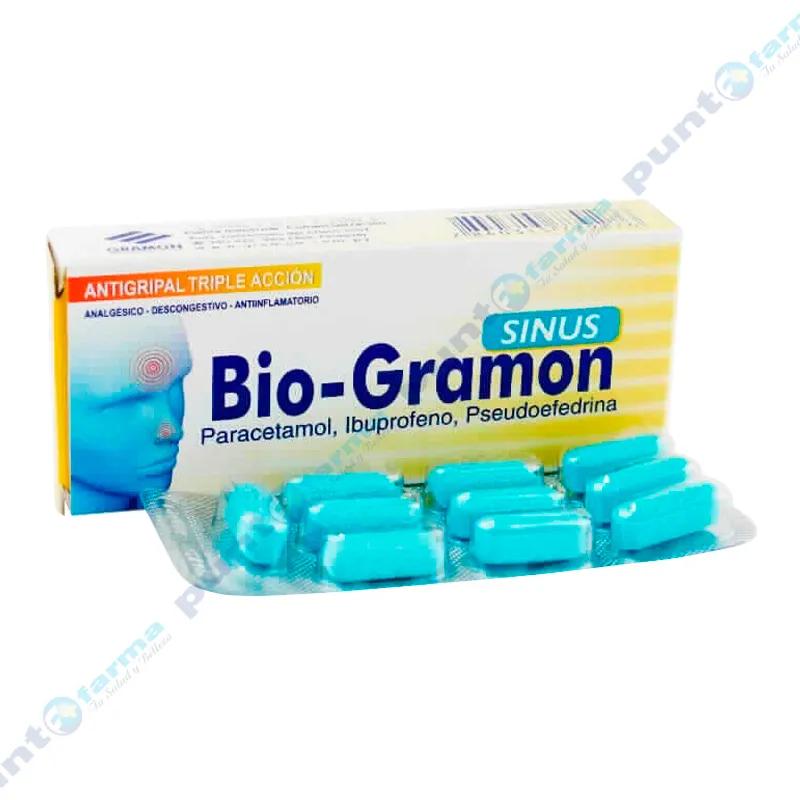 Bio-Gramon Sinus - Caja de 10 comprimidos recubiertos
