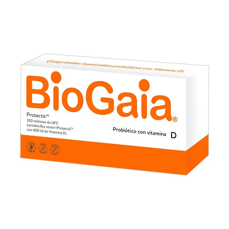 BioGaia Vitamina D - Cont. 30 Comprimidos Masticables Sabor Naranja
