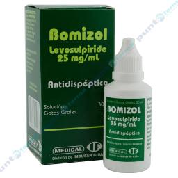 Bomizol 25 - Levosulpiride 25 mg - Solución gotas orales 30 mL