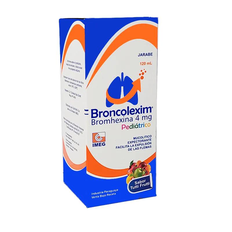 Broncolexim Bromhexina 4mg - Jarabe 120 mL