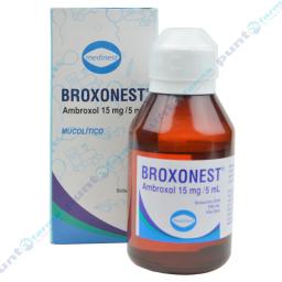 Broxonest - Ambroxol 15 mg - Jarabe de 100mL