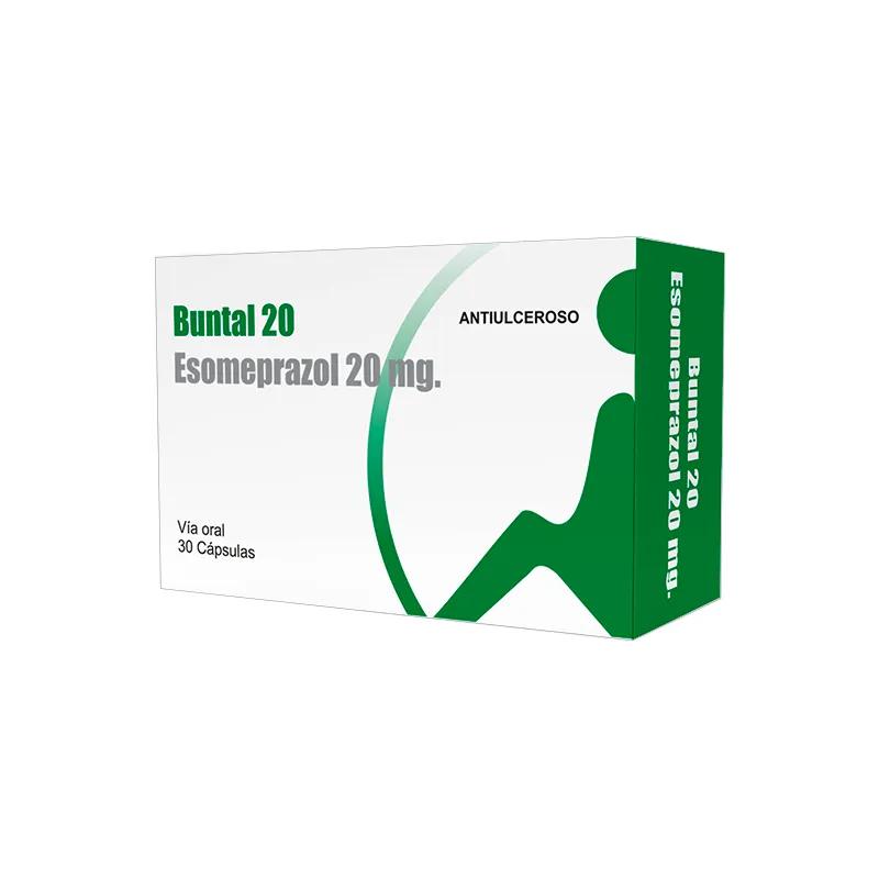 Buntal 20 Esomeprazol 20 mg - Cont. 30 cápsulas