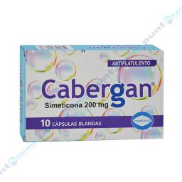 Cabergan - Simeticona 200 mg - Caja de 10 cápsulas blandas