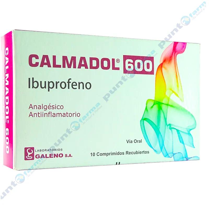 Calmadol Ibuprofeno 600 - Caja de 10 Comprimidos