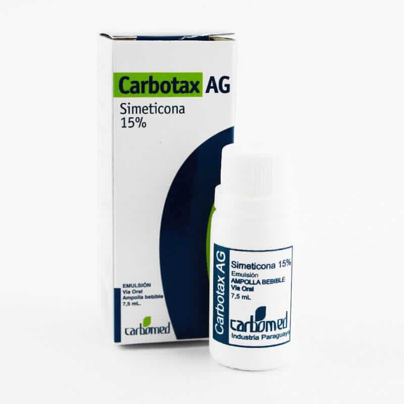 Carbotax AG Simeticona 15% - emulsion 7,5ml