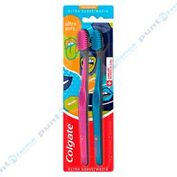 Cepillo Dental Colgate Ultra Soft - Cont. 2 unidades