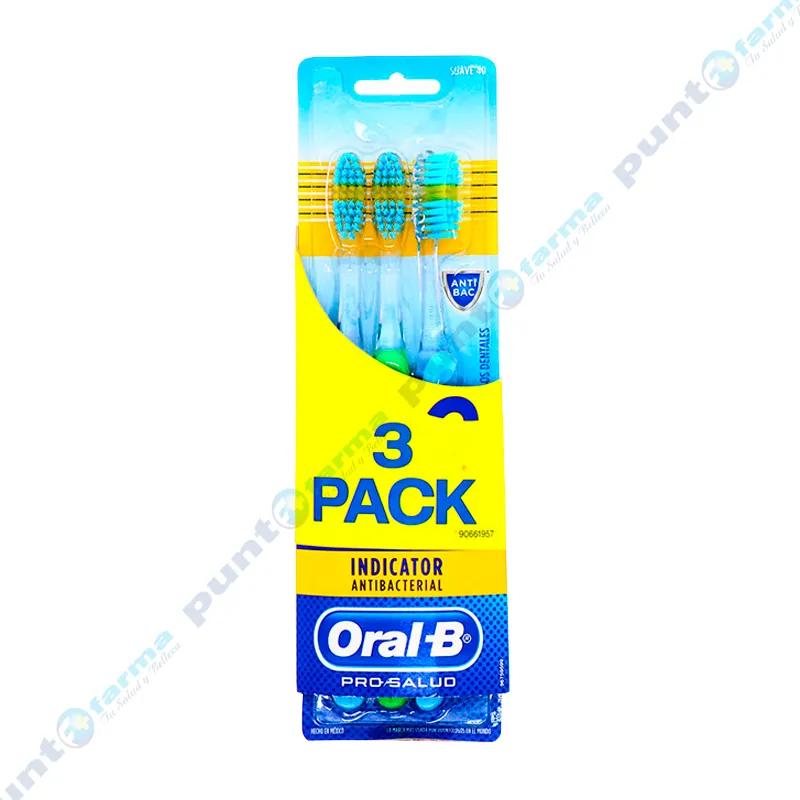 Cepillo Dental Oral -B Antibacterial - Cont. 3 unidades