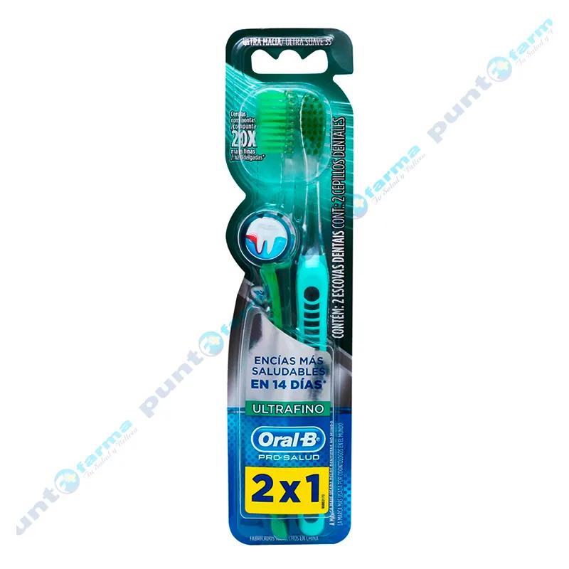 Cepillo Ultrafino Oral-B - Cont. 2 unidades