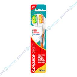 Cepillos Dentales Slim Soft Advanced Colgate - Cont. 2 unidades