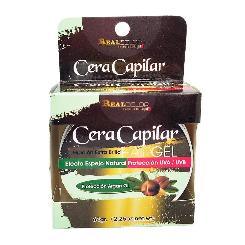 Cera Capilar con Argan Oil Real Color - 64gr