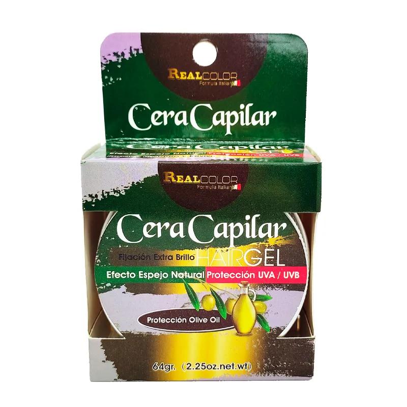 Cera Capilar con Olive Oil Real Color - 64gr