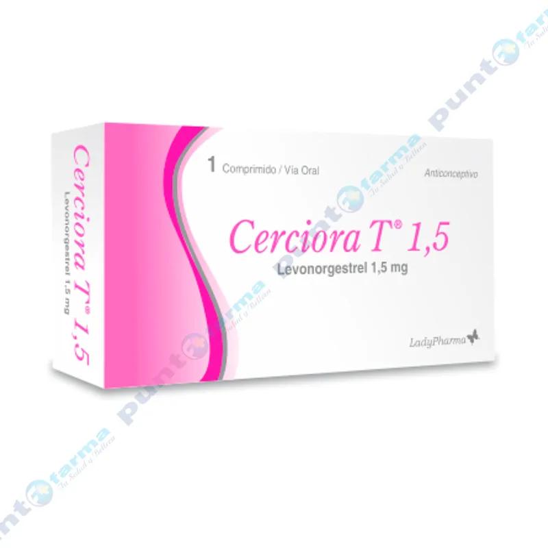Cerciora T 1,5 Levonorgestrel 1,5 mg - Caja de 1 comprimido