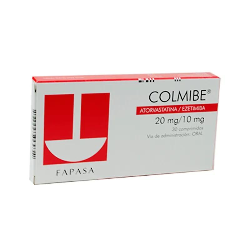 Colmibe Atorvastatina 20 mg - Caja de 30 comprimidos