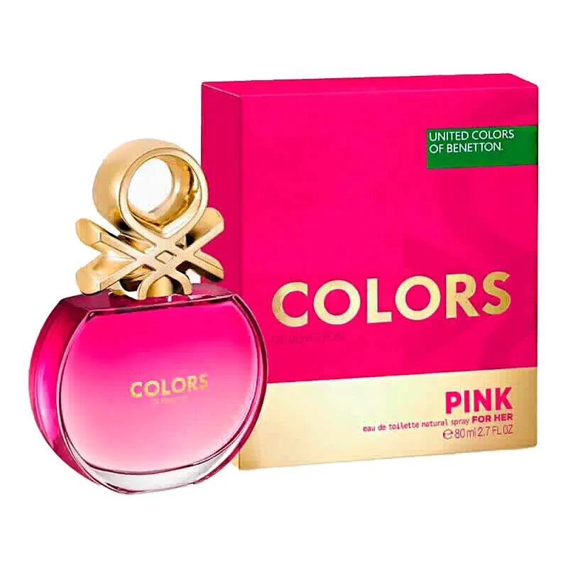 Colors Pink Eau de Toilette Benetton - 80 mL