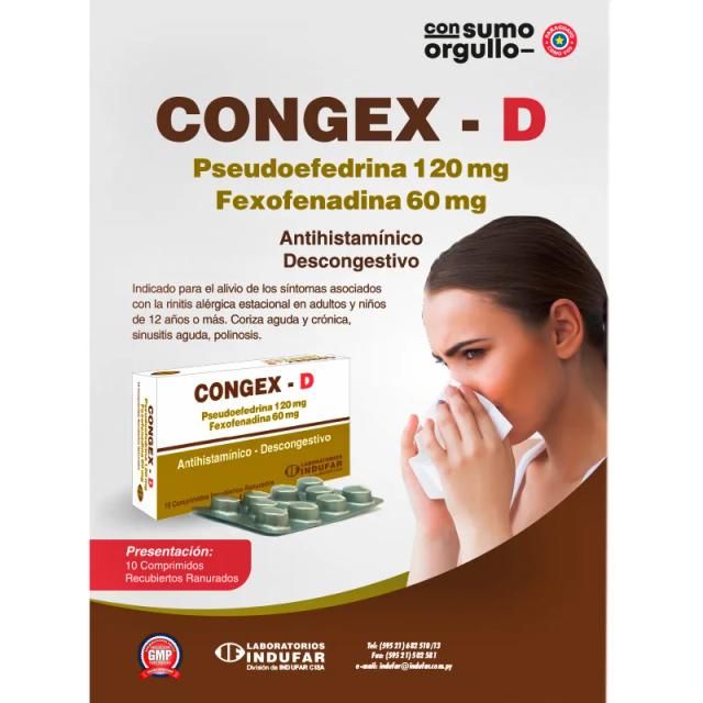 Image miniatura de Congex-D-Pseudoefedrina-200mg-Caja-de-10-comprimidos-recubiertos-ranurados-43712.webp