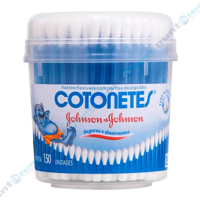 Cotonetes Pote Johnson & Johnson -  Cont. 150 unidades