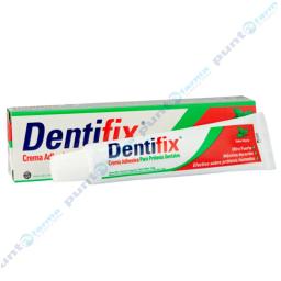 Crema Adhesiva para Prótesis Dental sabor menta Dentifix - 40 g