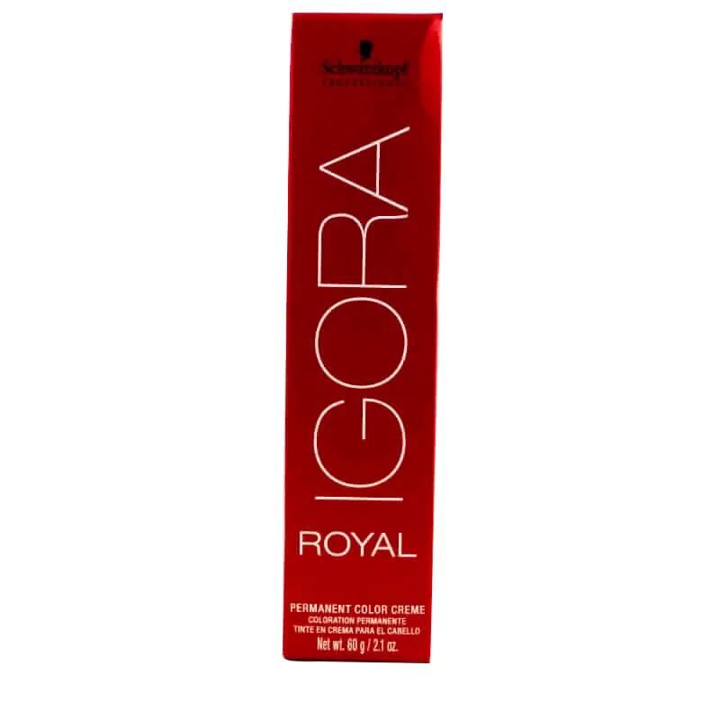 Crema Color Igora Royal 6-99 Rubio Oscuro violeta intenso con intesificador