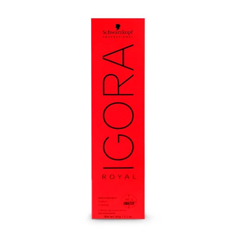 Crema Color Igora Royal Nº 4-0 Castaño Medio - Pomo de 60 gr