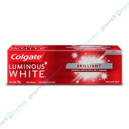 Crema Dental Colgate Luminous White Brillant  -  140 gr